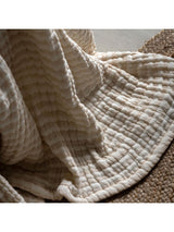 Next Gallery Home Natural Stripe Textured Bedspread- Buy online at McGrocer