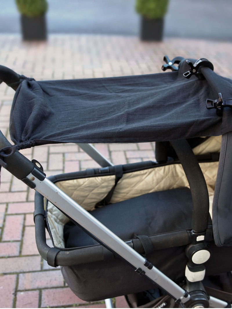JoJo Maman Bébé muslin buggy sun canopy, imported from the UK
