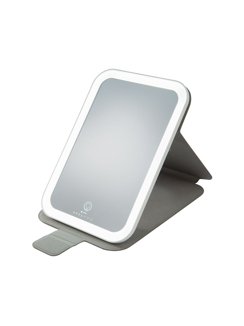 Stylpro On Tour Petite LED travel mirror (British brand)