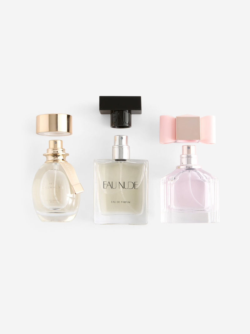 Cashmere, Eau Nude and Just Pink perfume gift set 30ml (British brand)
