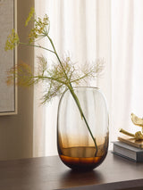 Next Amber Cooper Glass Ombre Decorative Vase 23.5cm- Buy online at McGrocer