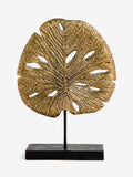 Gold lotus leaf ornament 24cm, UK version