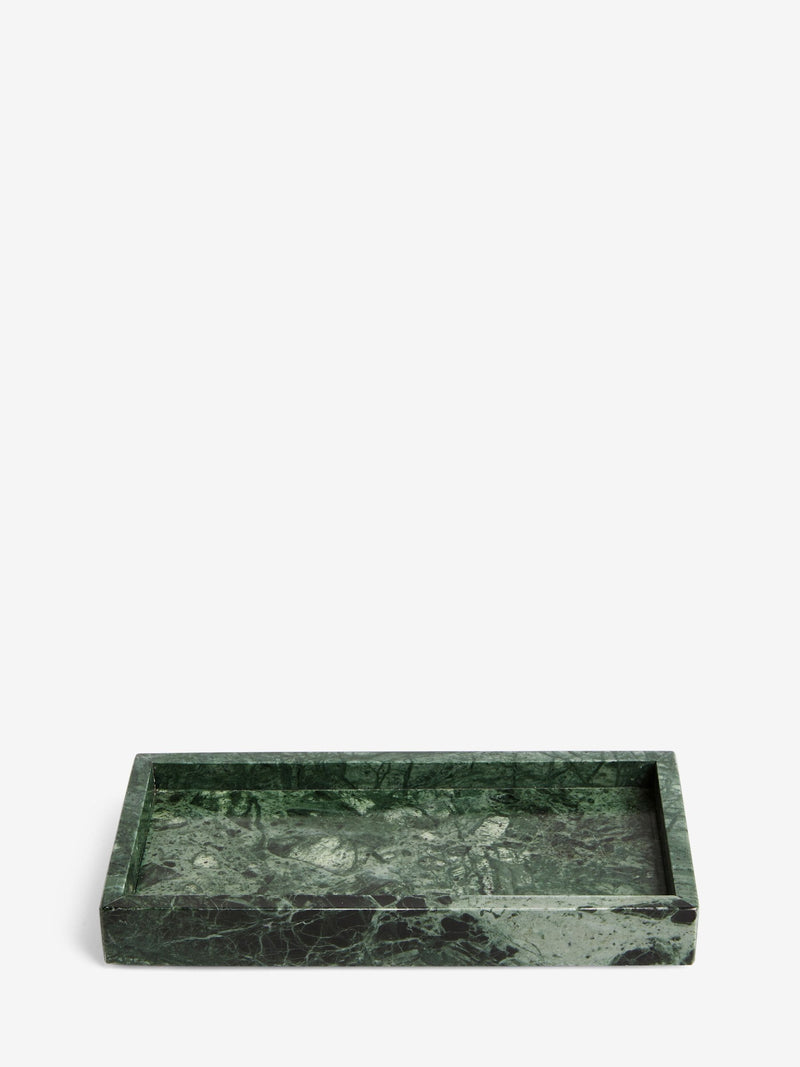 Green marble decorative tray 12x3cm, UK version