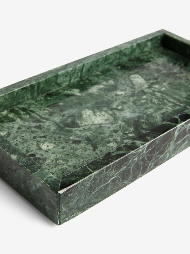 Green marble decorative tray 12x3cm, UK version