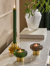 Next Multicolour Cooper Glass Candle Holder Set for Tea Lights- Buy online at McGrocer