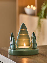 Next Green Christmas Tree Tea Light Holder- Buy online at McGrocer