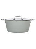 Forged Aluminium Non-Stick Casserole Pot with Glass Lid, 28cm, 6.6L Capacity