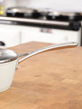 Laura Ashley Sage Leaf 20cm saucepan, UK version