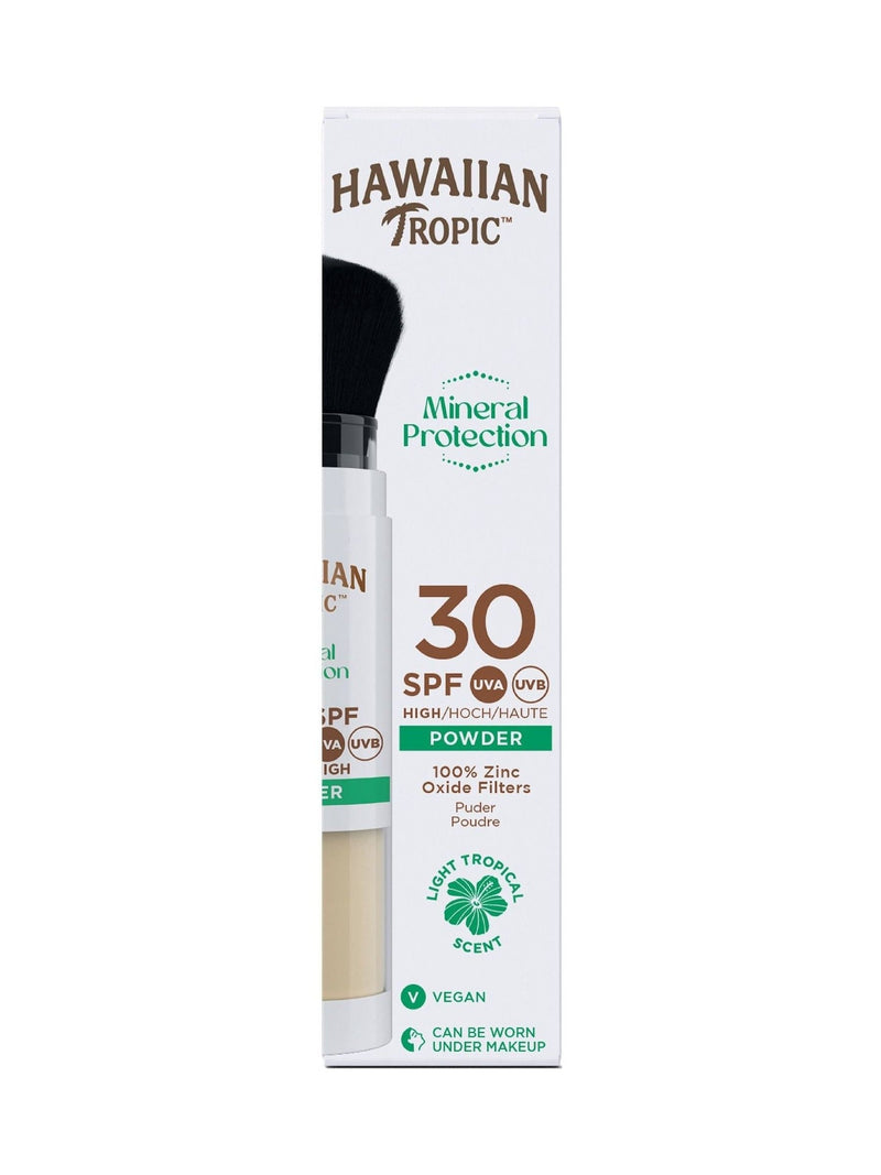 Hawaiian Tropic Mineral Protection Puderpinsel SPF 30, UK-Version