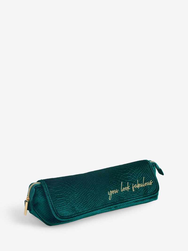 Hair tools bag with heatproof mat, UK version