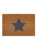Gallery Home natural jumbo star coir doormat 60x90cm - British product