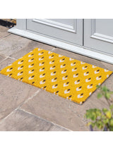 Next Gallery Home Yellow Ikat Coir Doormat 600x900mm- Buy online at McGrocer
