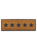 Gallery Home natural star coir doormat 120x40cm (British brand)
