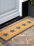 Gallery Home natural star coir doormat 120x40cm (British brand)