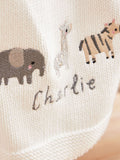 My 1st Years personalised baby shawl Born To Be Loved, UK version