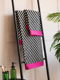 Rockett St George multi sandstripe cotton towel (British brand)