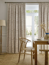 Next William Morris At Home Hessian Natural Sunflower Blackout Curtains, 229cm x 274cm- Buy online at McGrocer
