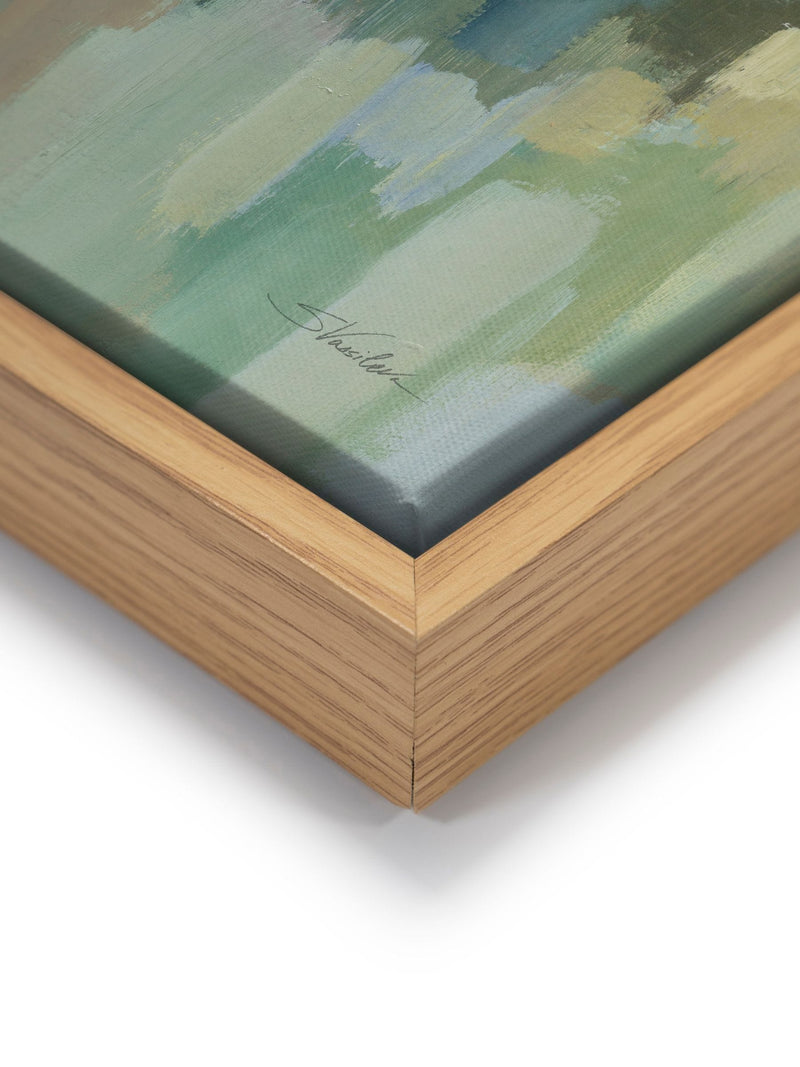 Artko Oak Lake Park framed canvas set 54cm x 44cm - British product