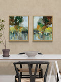 Artko Oak Lake Park framed canvas set 54cm x 44cm - British product