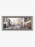 Artko Champagne Café Alfresco by Macneil Framed Art