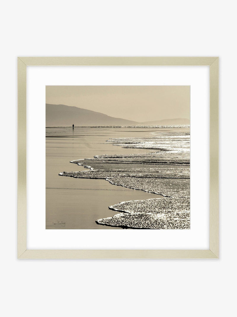 Artko framed art with champagne-coloured frame 62.5cm square - British product