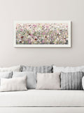 Artko White Pastel Pourri framed art - British product