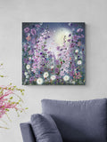 Artko Blue Clocks canvas art 60cm x 60cm - British product