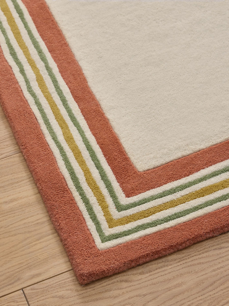 Nina Campbell Natural Park Walk Border rug, UK version
