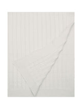 Next Emile Et Rose Natural Cable Knit Baby Cotton Blanket 75cm x 75cm- Buy online at McGrocer