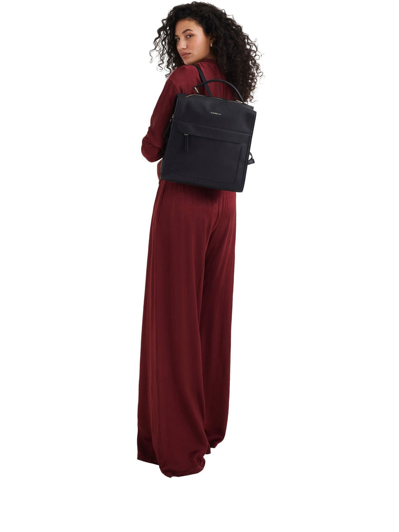 Fiorelli black Isla large backpack, imported from the UK