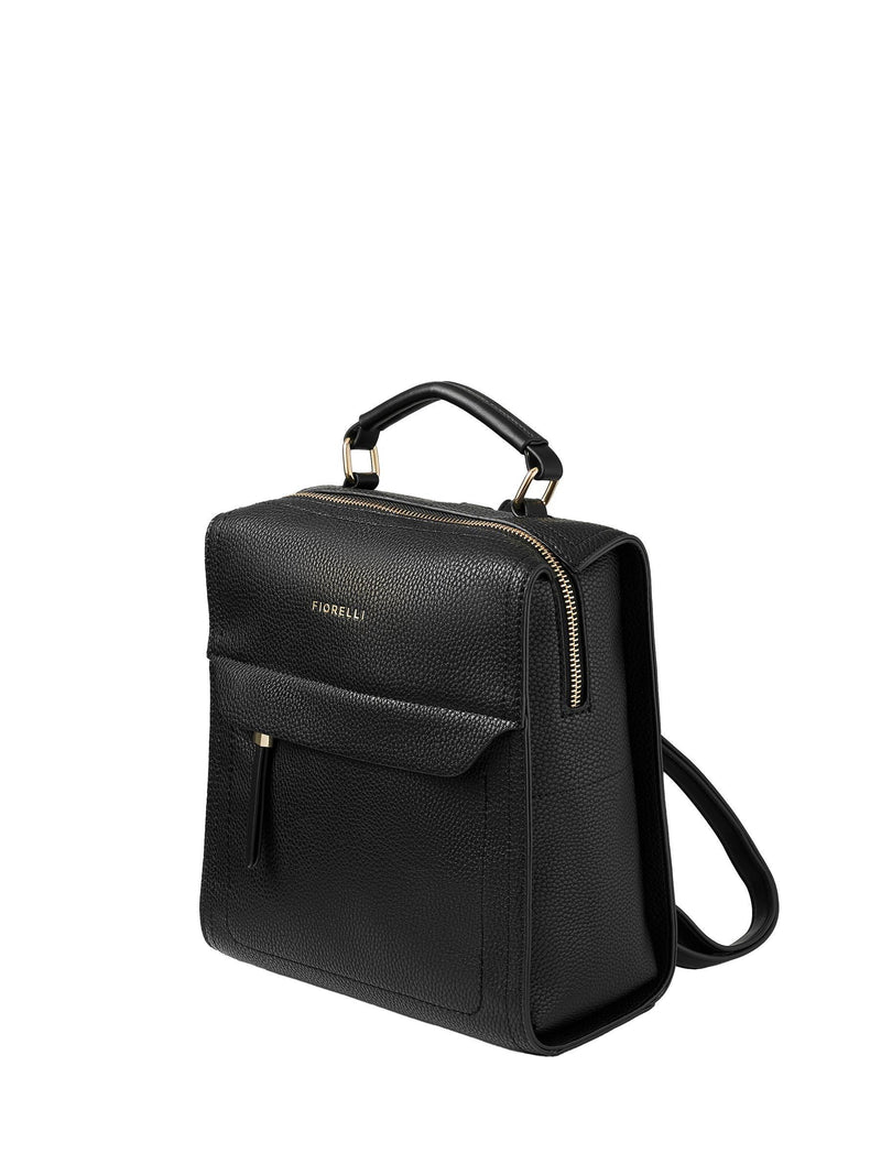 Fiorelli Black Isla Small Backpack, imported from the UK