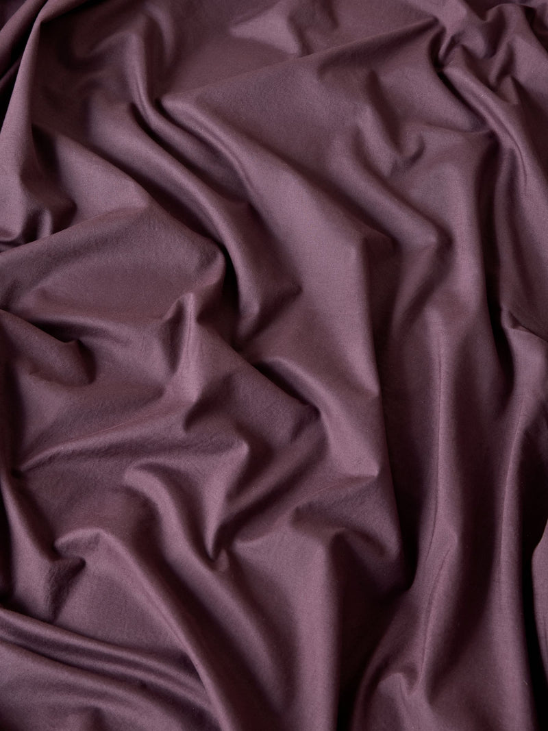 MADE.COM aubergine purple fitted sheet, imported from the UK