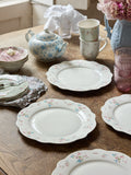 Shabby Chic Rosabelle dinner plates set of 4 (British brand)