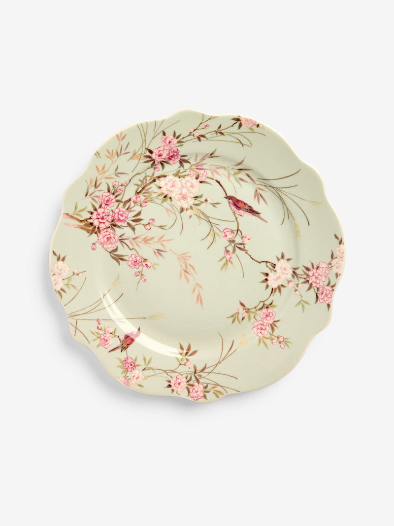 Shabby Chic Bird Garden side plates set of 4 (British brand)