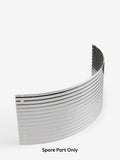 Clear Carlton chandelier side spare part glass (British brand)