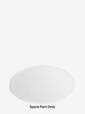 Carlton clear glass flush bottom spare part, UK version
