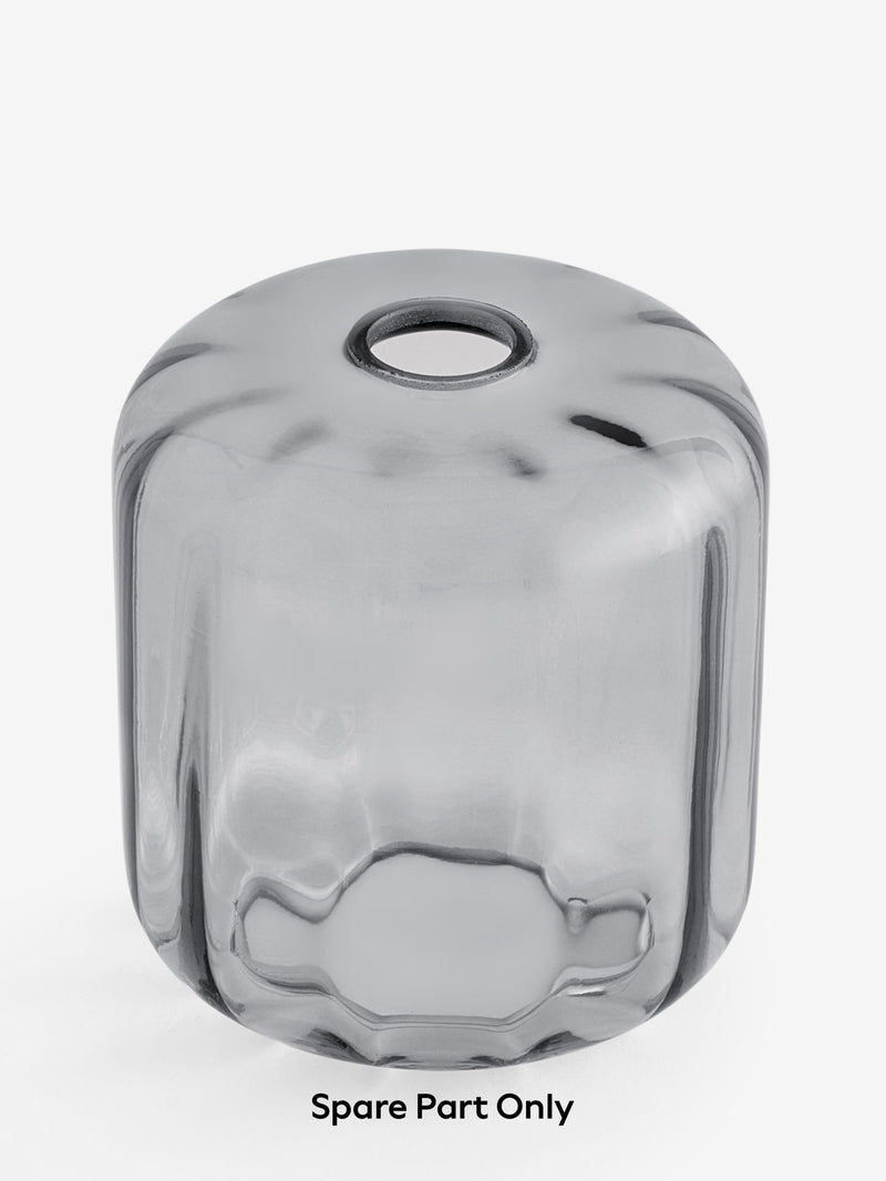 Jensen smoke grey flush glass spare part for N39641, UK version