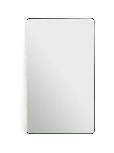 Next La Redoute Intérieurs Oak Iodus Rectangular Metal Mirror 100 x 70cm- Buy online at McGrocer