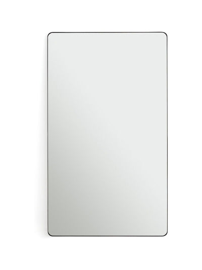 Next La Redoute Intérieurs Oak Iodus Rectangular Metal Mirror 100 x 70cm- Buy online at McGrocer