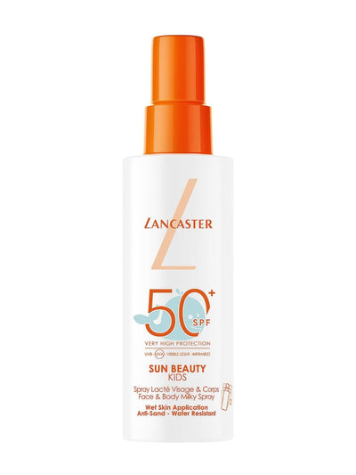 Next Lancaster Kids Sun Beauty Milky Spray SPF50 Sun Cream 150ml- Buy online at McGrocer