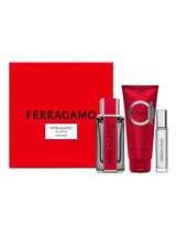 Next Salvatore Ferragamo Red Leather Eau de Parfum Shower Gel & Travel Spray Gift Set 100ml & 10ml- Buy online at McGrocer