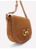 Boden brown snaffle satchel bag - British product