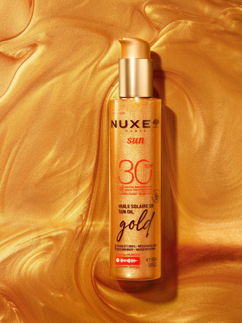 Nuxe Sun Gold Tanning Oil SPF30 150ml, UK version