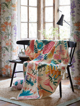 Next Lucy Tiffney Multi Floral Printed Throw 150cm x 120cm- Buy online at McGrocer