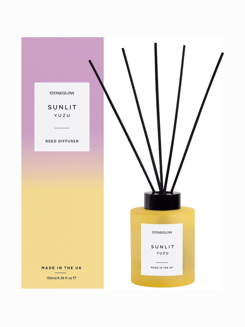 Stoneglow Sunlit Yuzu Sol Collection reed diffuser (British brand)