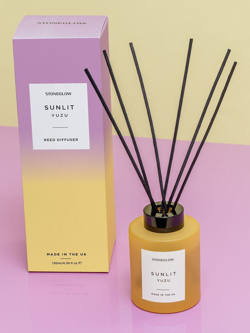 Stoneglow Sunlit Yuzu Sol Collection reed diffuser (British brand)