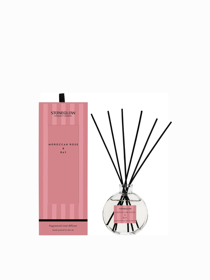 Stoneglow reed diffuser Moroccan Rose & Bay, UK version