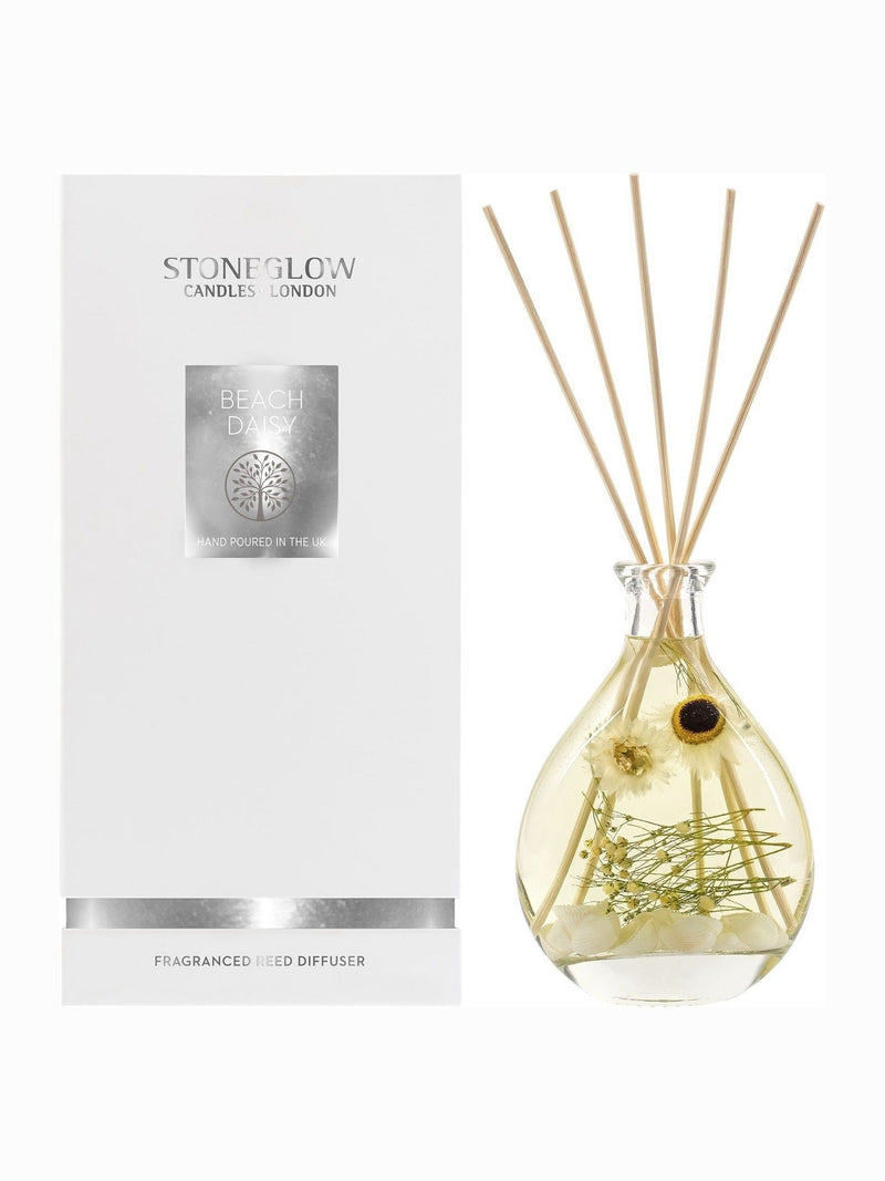 Stoneglow Beach Daisy reed diffuser 180ml, imported from the UK