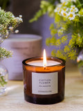 Stoneglow Cotton Flower The Walled Garden scented candle (British brand)
