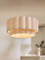 Next Larson Natural Small Easy Fit Ceiling Light- Buy online at McGrocer